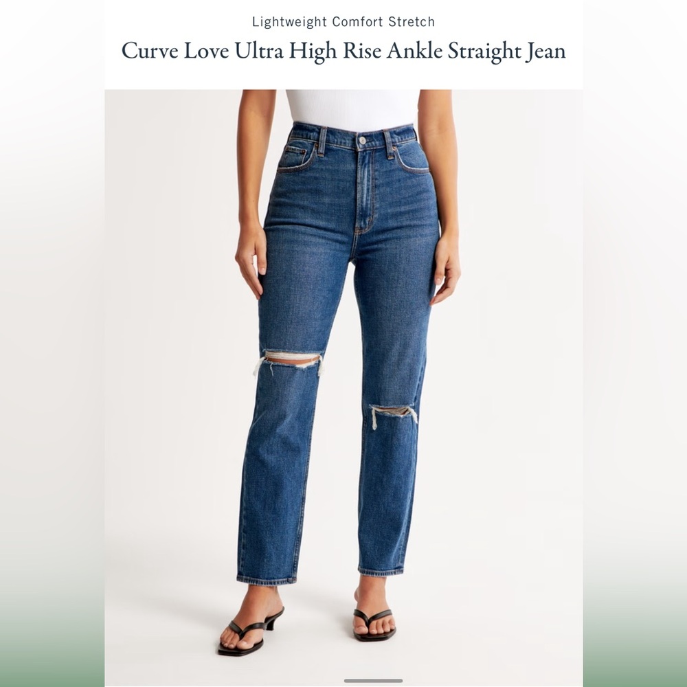 EUC Abercrombie Curve Straight Ankle